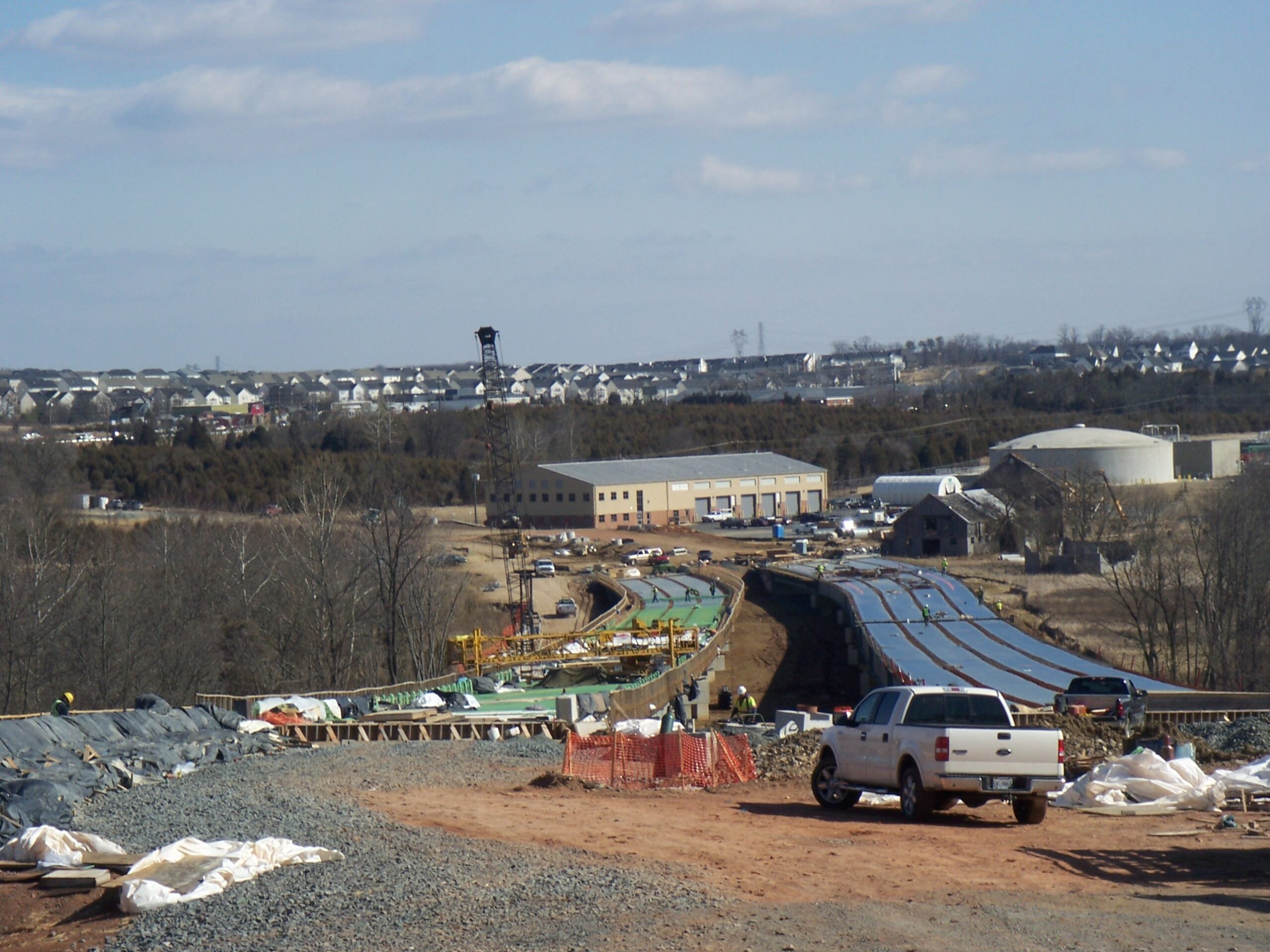 Battlefield Parkway Making Progress