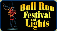 Bull Run lights, Bull Run holiday lights, Bull Run festival of lights, Bull Run light tour