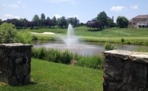 10th Green at Belmont Country Club golf course