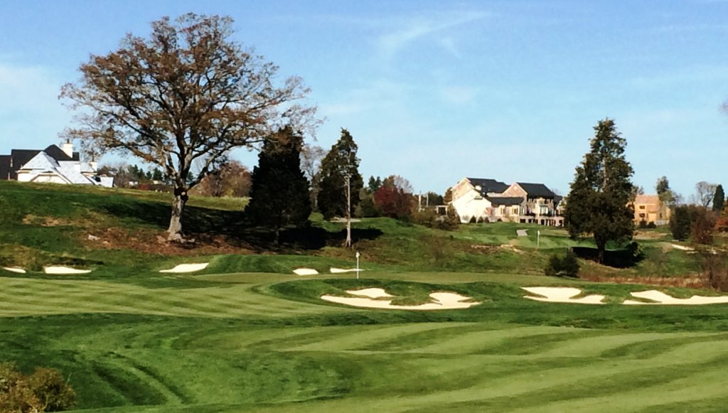 Creighton Farms Golf Club 7th hole