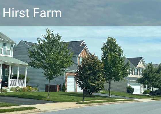 Hirst Farm community in Purcellville