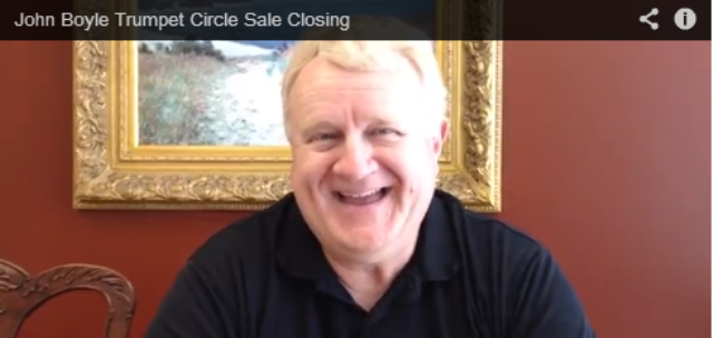 John Boyle Trumpet Closing