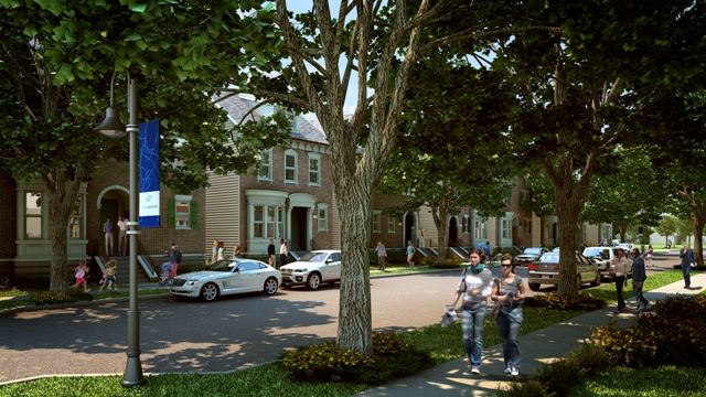 One Loudoun Single Family Homes Rendering