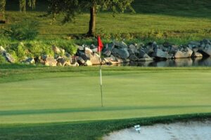 18th Green at Westpark Golf Club, Westpark Golf Club, Leesburg Golf